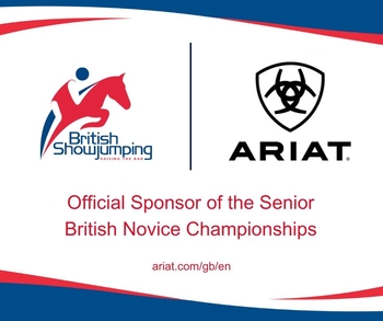 Ariat Announced as Sponsor of the British Novice Championships 2026 